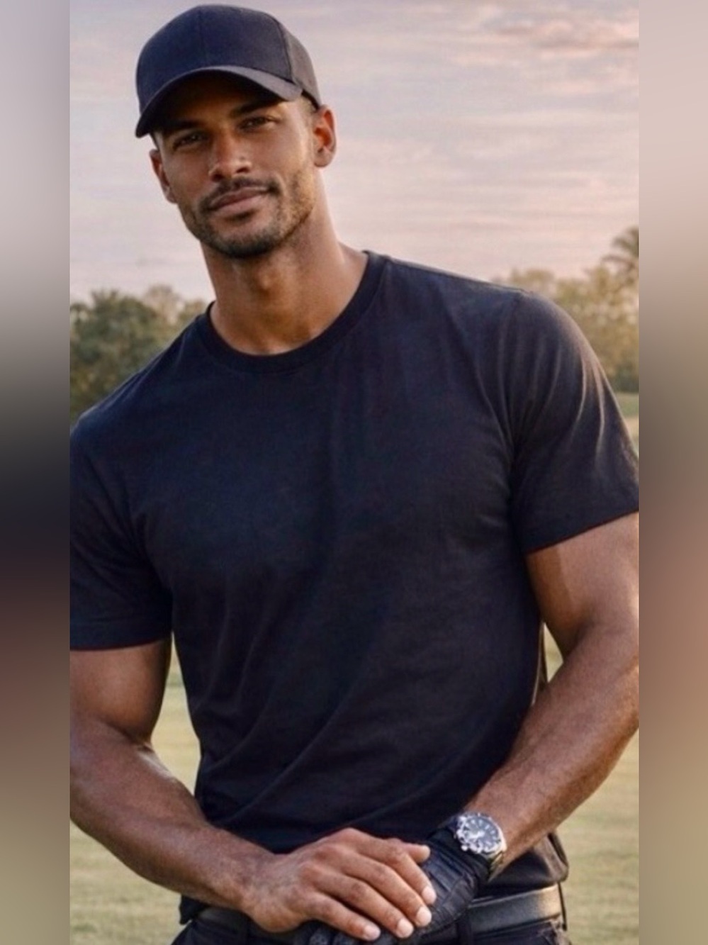 Black Tee 4 Short Sleeve Men's XXL $17 Athleisure Workwear Casual Streetwear
